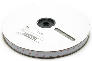 3M SJ3527N 1-inch Loop Fastener, Adhesive-Back, Black, 50 yards