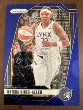 2024 Panini Prizm WNBA - Myisha Hines-Allen #20 Blue Velocity Prizm