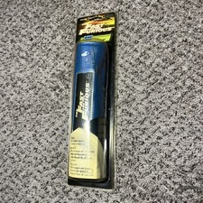 The Fast and the Furious EL Lighted Seatbelt Pad Blue Rare Carbon Fiber Vintage