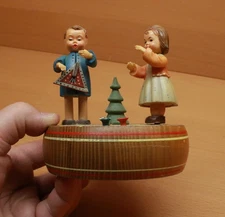 Vintage Thoren's Movement Swiss Music Box Lara's Theme Works (See Video)