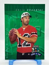 Chris Chandler 1997 Playoff First & Ten #175 - Atlanta Falcons