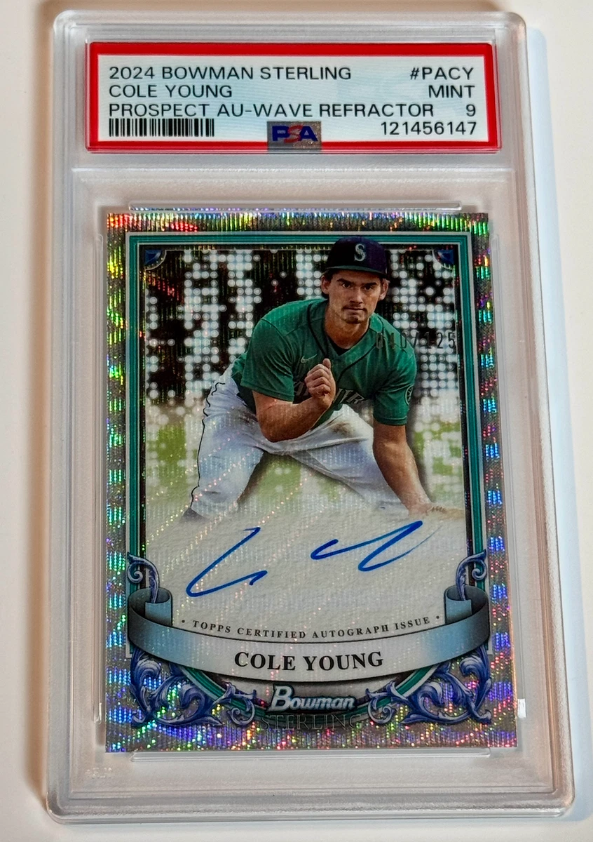 2024 Bowman Sterling - Cole Young #PA-CY for sale | eBay