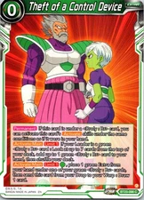 Theft of a Control Device BT23-098 Common Perfect Combination NM Dragon Ball Sup