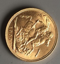 1909 Gold Sovereign