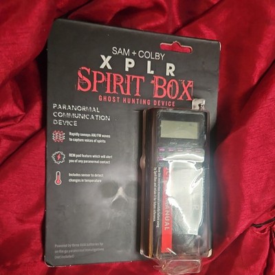 Sam + Colby XPLR Spirit Box Ghost Hunting Device XPL02006 / Communication Device