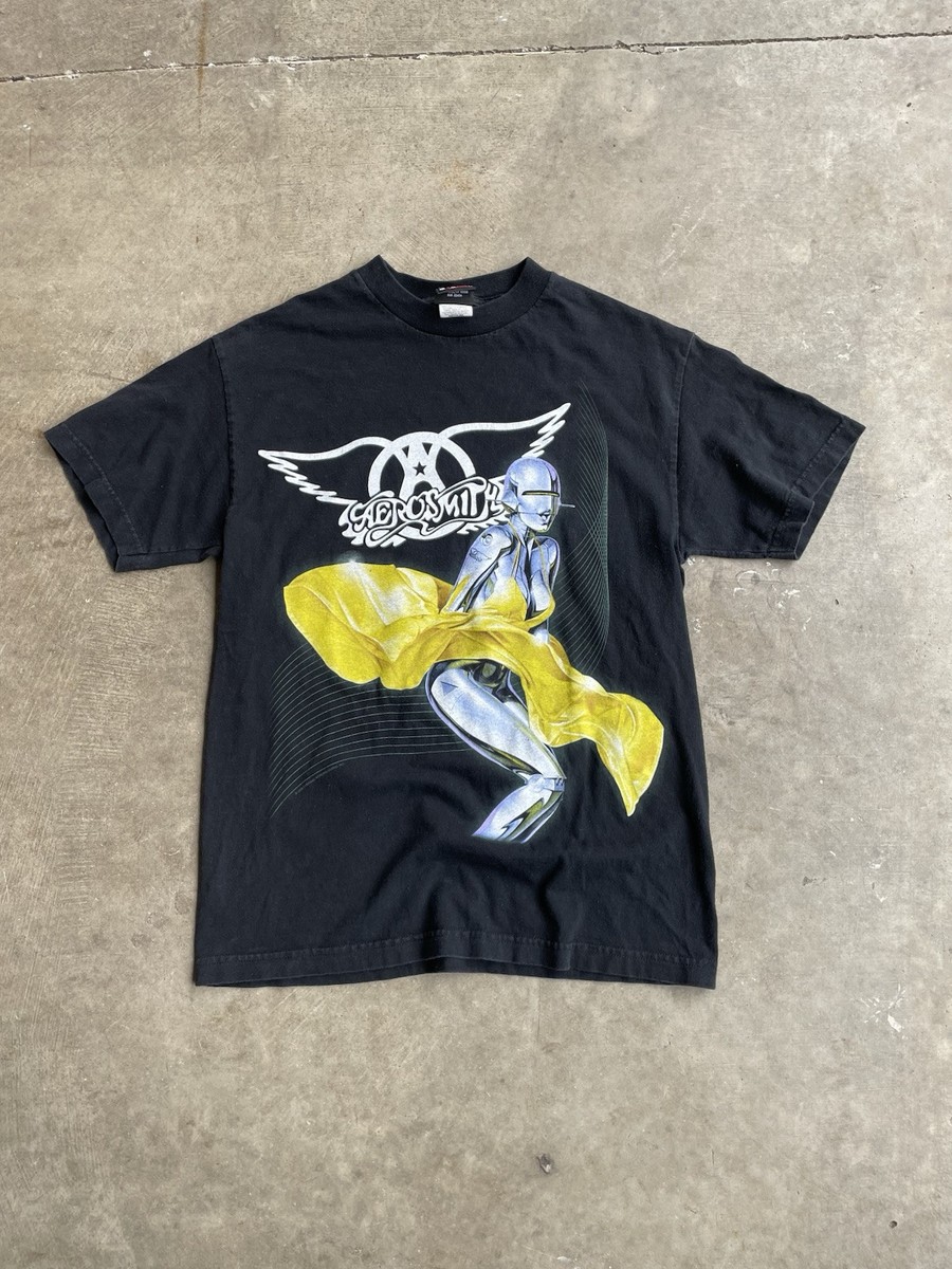 Authentic Vintage Aerosmith Hijame Sorayama Just Push Play