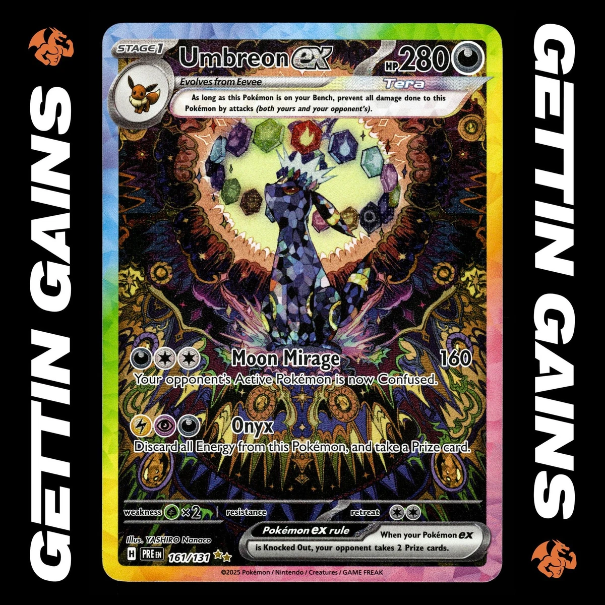 Umbreon ex 161/131 Prismatic Evolutions for sale | eBay