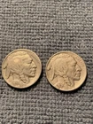 Lot Of 2 Better Grade Buffalo Nickels 1935-P, 1936-P