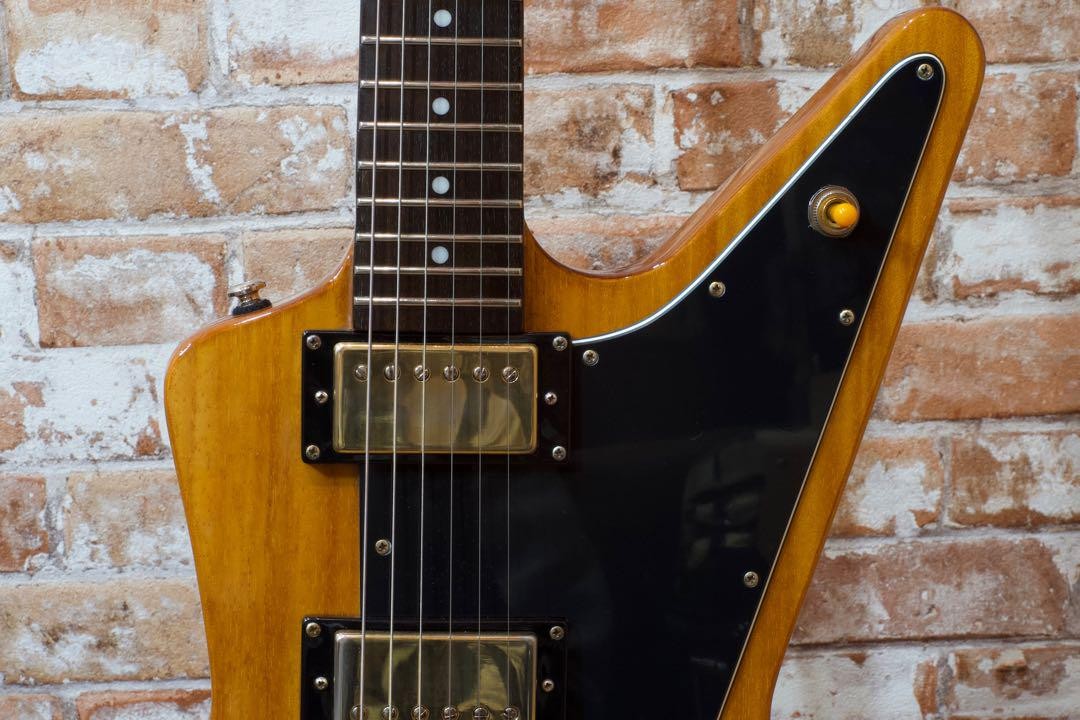 ギター Epiphone 1958 Korina Explorer 2016 Epiphone 1958 Korina Explorer Electric Guitar - Natural