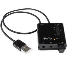 StarTech USB Stereo Audio Adapter External Sound Card w/ SPDIF Digital Audio