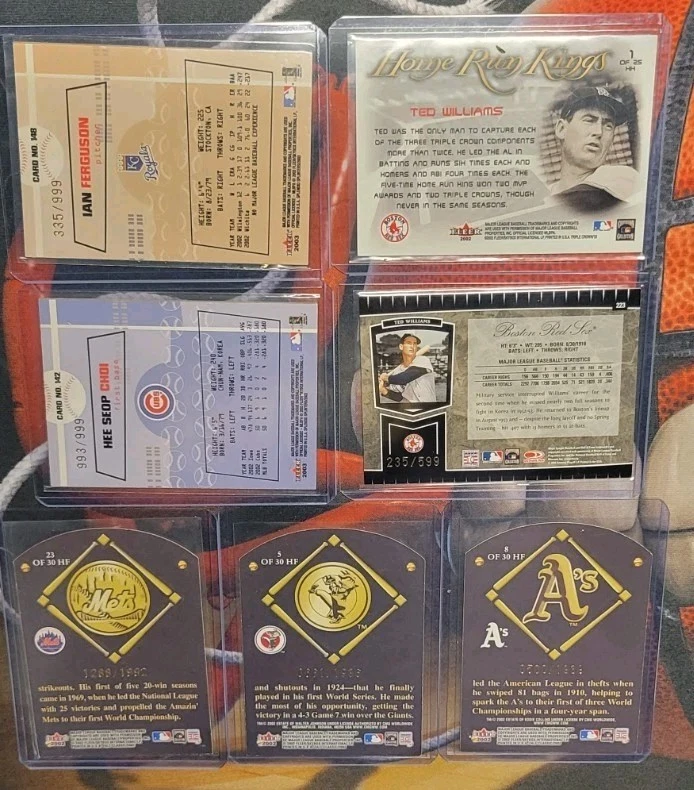 Lote de 17 tarjetas reliquias de béisbol/serie numeradas rasgadas/clementos/marineras Foto 4 de 4