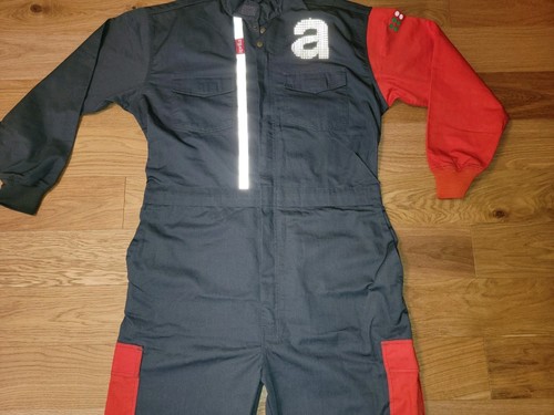 NWT Rare PIAGGIO Aprilia Work Coveralls Mechanic Jumpsuit Tracksuit NEW ITALY - Picture 3 of 8