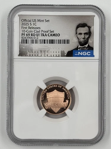 2025 S Penny Abraham Lincoln Shield Cent NGC PF 69 FIRST RELEASES ⭐READY 2 SHIP⭐