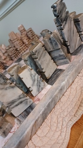 Handmade Stone Marble Chess Set Game - Picture 10 of 24