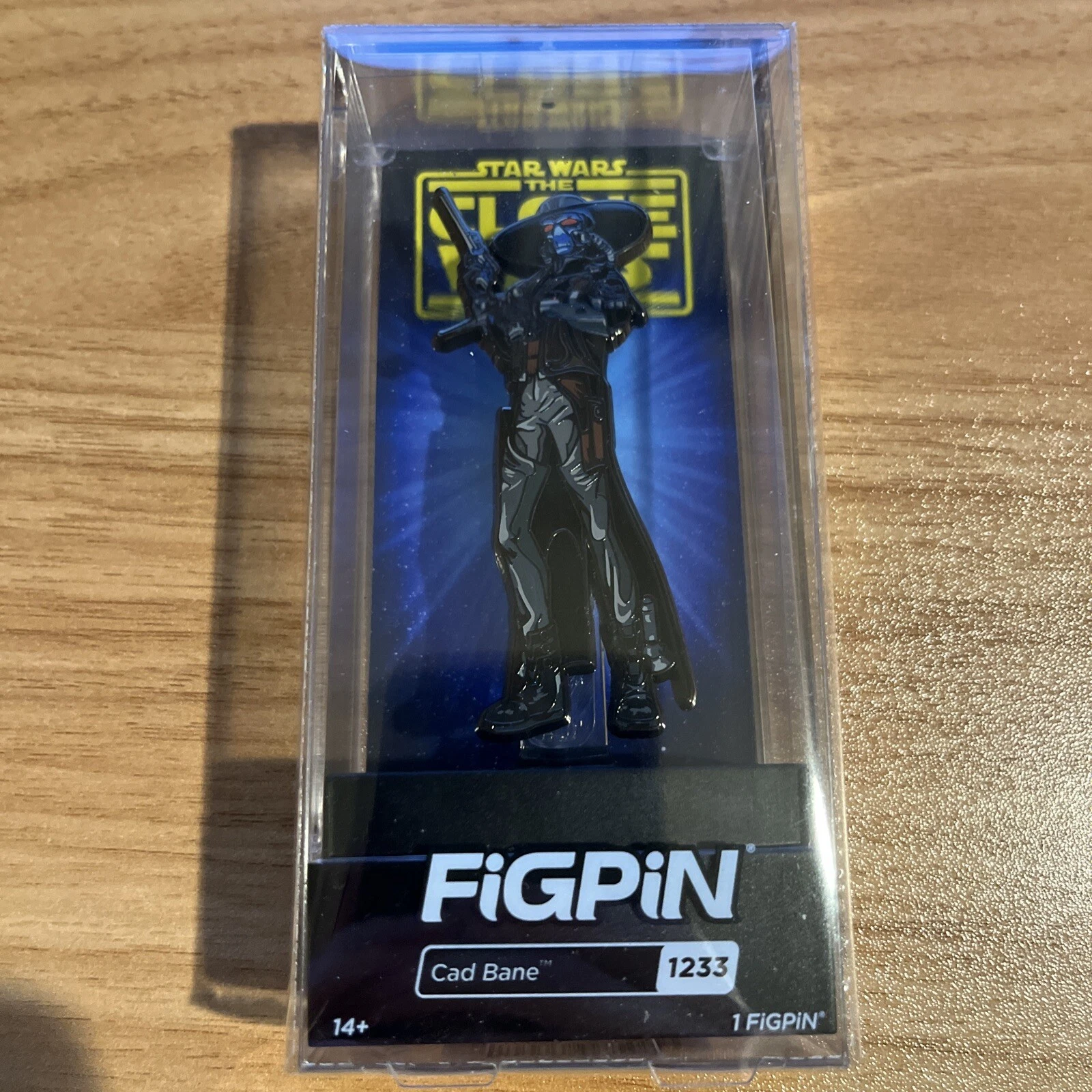 Figpin Star Wars The Clone Wars Cad Bane #1233 Pops & Pins Exclusive LE 1000