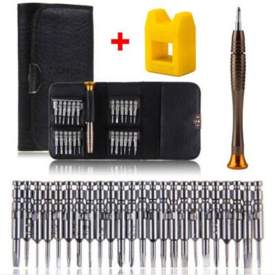 25 in 1 Schraubendreher Torx Handschrauber Reparaturwerkzeuge + Magnetisierer Entmagnetisierer