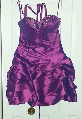 Beautiful Purple Short formal dresses. Size Small | eBay Beautiful Purple Short formal dresses. Size Small | eBay