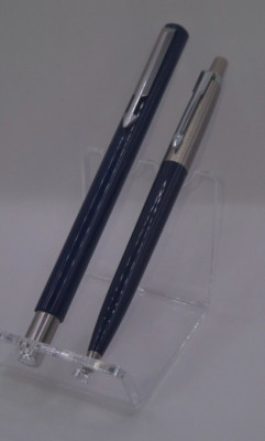 Vintage Parker Vector Füllfederhalter u. Parker Jotter Kugelschreiber Schreibset
