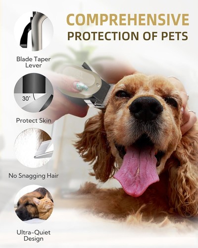 Electric Professional Dog Grooming Clippers, Sheep Shears Pet Grooming Clip - Picture 21 of 24