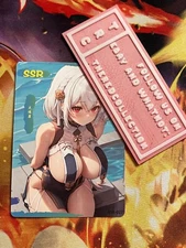 Goddess Story Pink Beauties - SSR-027 - Sirius - Azur Lane - Sexy Waifu Card