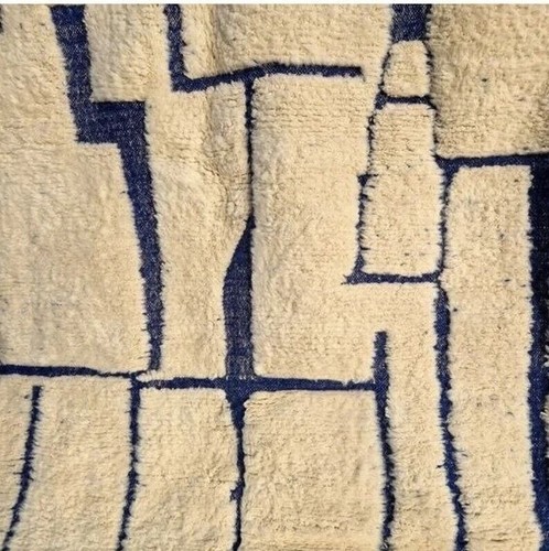 Moroccan handmade rug Beni Ourain rug Berber wool rug Moroccan decor rug CustomR - Picture 2 of 7