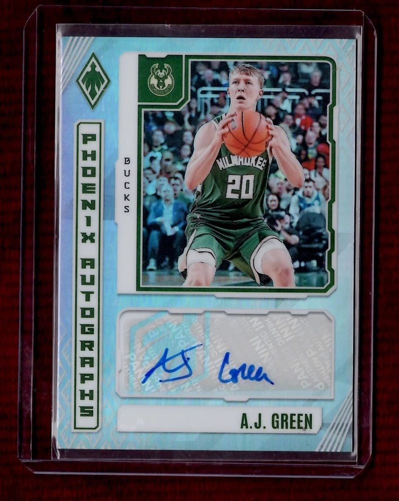2023-24 Panini Phoenix - Phoenix Autographs Green #PA-AJG A.J. Green (AU)