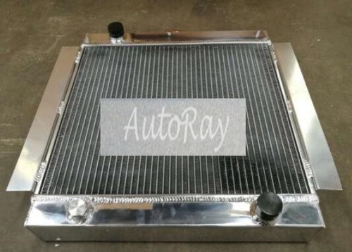 New Custom ALLOY RADIATOR & 14" FAN Ford Escort Mk1 Mk2 RS2000 1968-1980 MT 3ROW - Bild 5 von 7