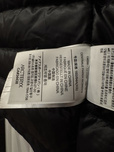 Arc’teryx Centrale Insulated Down Parka - Women’s Extra Small - MINT, Like New - Picture 13 of 14