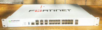 Fortinet FortiGate FG-100E Security Appliance Firewall mit Rackflügeln in OVP
