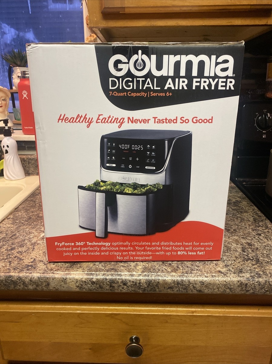 Mori 　Gourmia 7QT Digital Air Fryer Gourmia Air Fryer Oven with Digital Display and 12 Presets