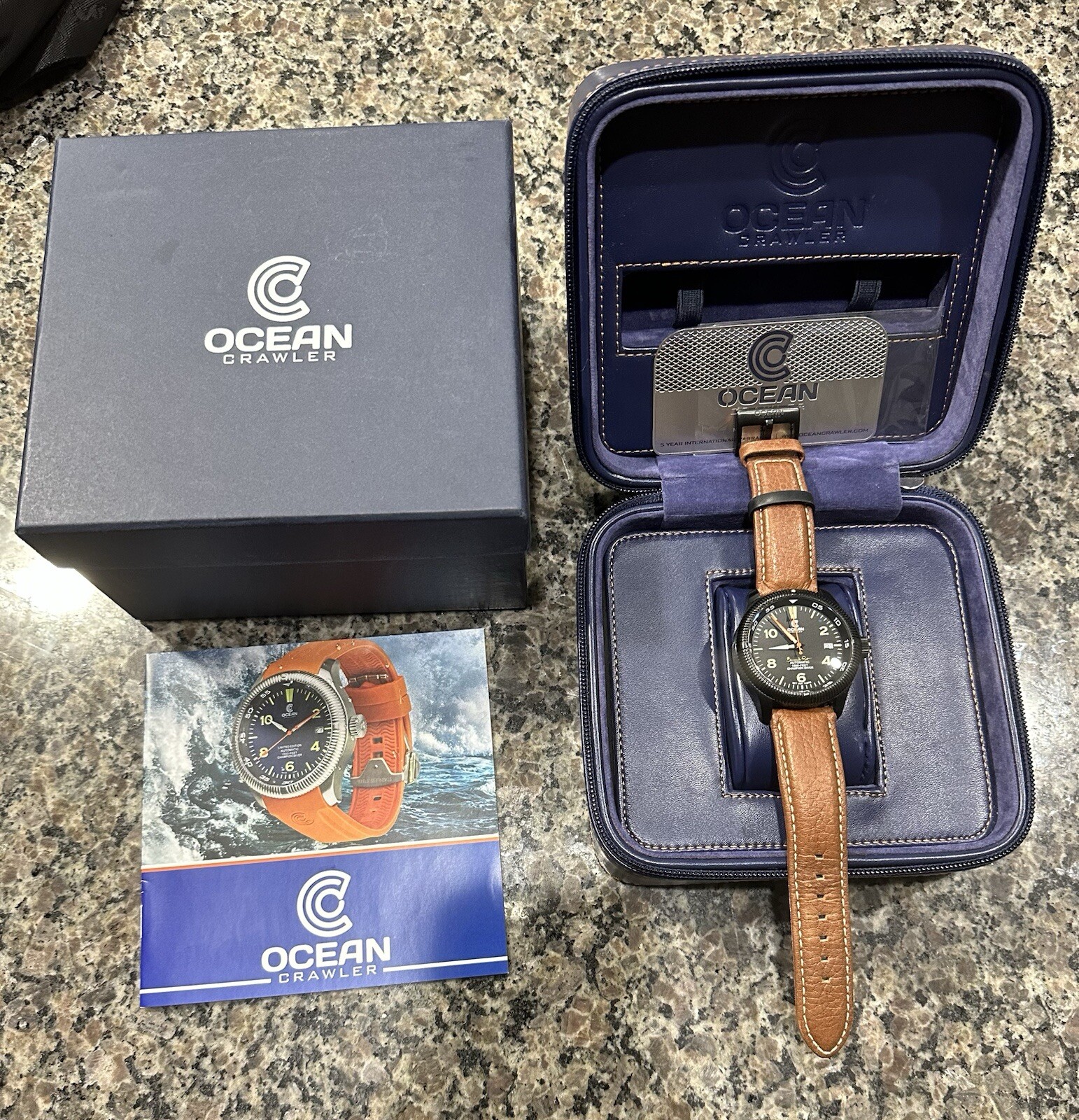 Ocean Crawler Barracuda Point Automatic Dive Watch - image 1