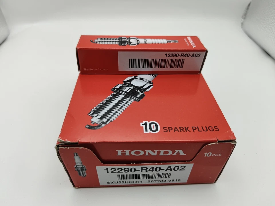 4PCS OEM Iridium Spark Plugs Fits For Honda Denso 12290-R40-A02 SXU22HCR11S 3461 - Image 4 of 4