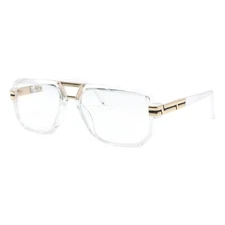 Men's Fashion Eyeglasses Geometric Square Clear Lens Glasses UV400