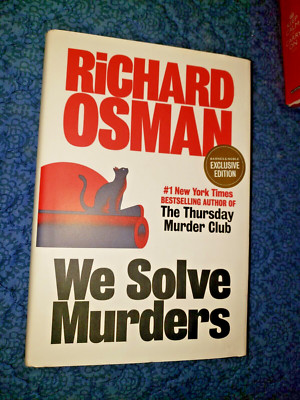 We Solve Murders by Richard Osman Exclusive Edition (2024 Hardcover) New