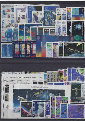 1991 EUROPA CEPT complete year set MNH