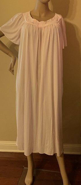 long sleeve nylon tricot nightgowns