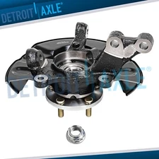 Front Left Steering Knuckle w/ Wheel Hub Bearing for 2003 - 2008 Toyota Matrix