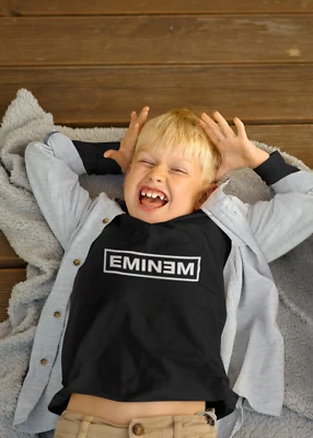 GILDAN Eminem Kids T-Shirt, Music T-Shirt for Kids, Punk Rock Shirt, Rockn Roll Shirt