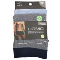 2Er Pack Herren Boxershorts Blau Gestreift Gr. Xxl Unterhosen UnterwäSche Shorts