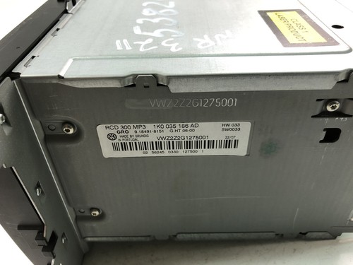 VW GOLF V 1K1 Musik-Player ohne GPS 1K0035186AD 2008 15245570 - Bild 3 von 4