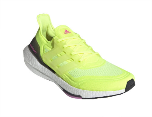 adidas UltraBoost OG Yellow Running Sneakers Shoes Hombres 13US |