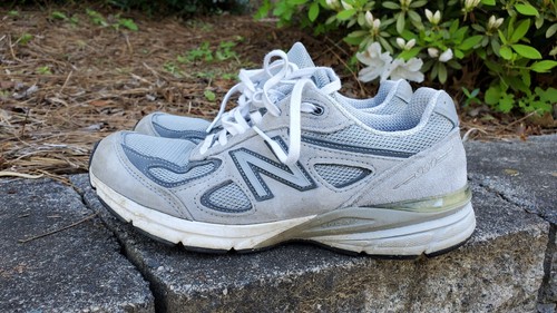 New Balance 990v4 Castlerock Grey Shoes W990GL4 Women's Size 8.5 2A Made in USA - Picture 4 of 17