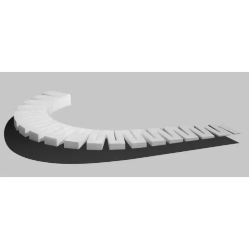 Woodland Scenics 2% Incline Starter 8 WOOST1412 Train Scenery Non Scale