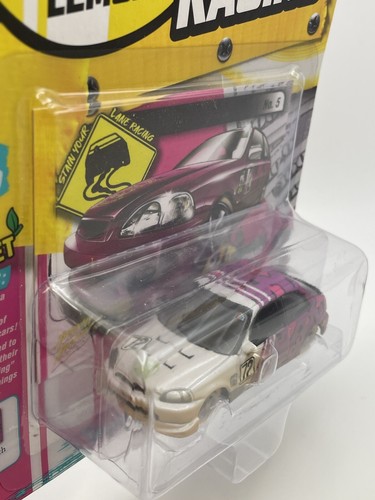 Johnny Lightning 24hrs Lemons 1998 Honda Civic WHITE LIGHTNING | Version B - Picture 3 of 5