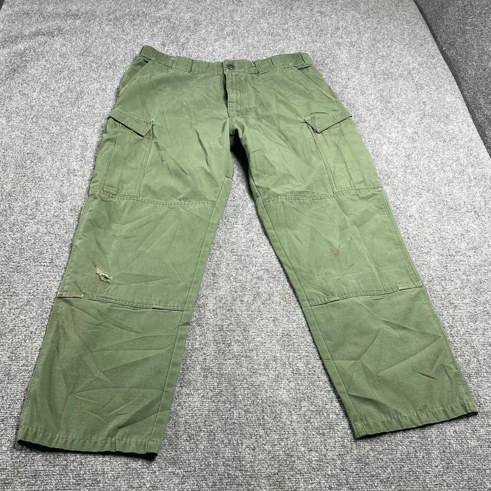 5.11 Tactical Men's Green Cotton Pockets Cargo Pants Size L