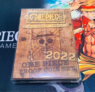 ONE PIECE Proof Coin Set 2022 Lottery Winner 25th Anniversary
