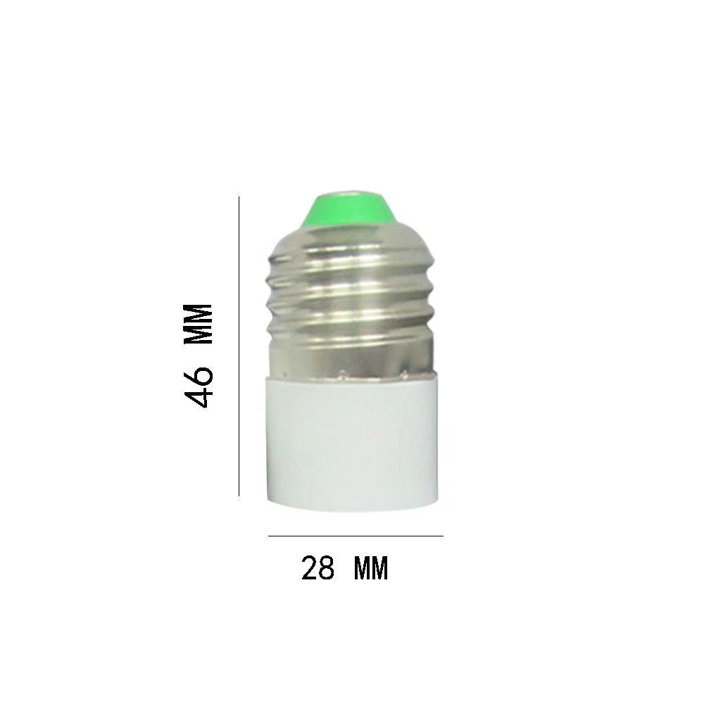Lampe Led Sur Prise De Courant Vis Douille de lampe Blanc Prise de courant Convertisseur E27 Ampoule LED | eBay