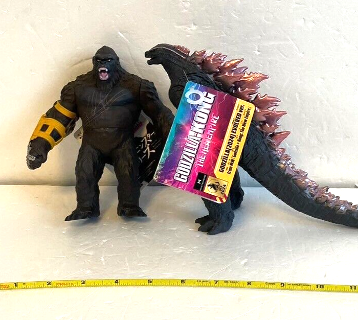 Movie Monster Series Godzilla 2024 EVOLVED ver. & KONG 2024 BEAST