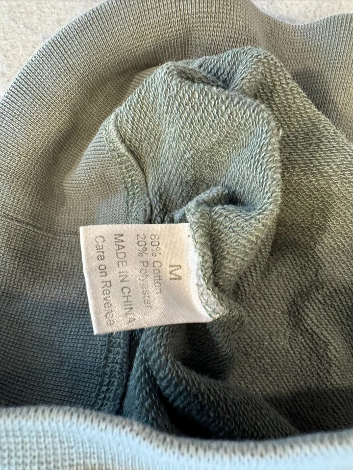 O'Neill Sweatshirt Womens Medium Full Zip Green Graphic Everyday Casual Hoodie - Image 3 of 4