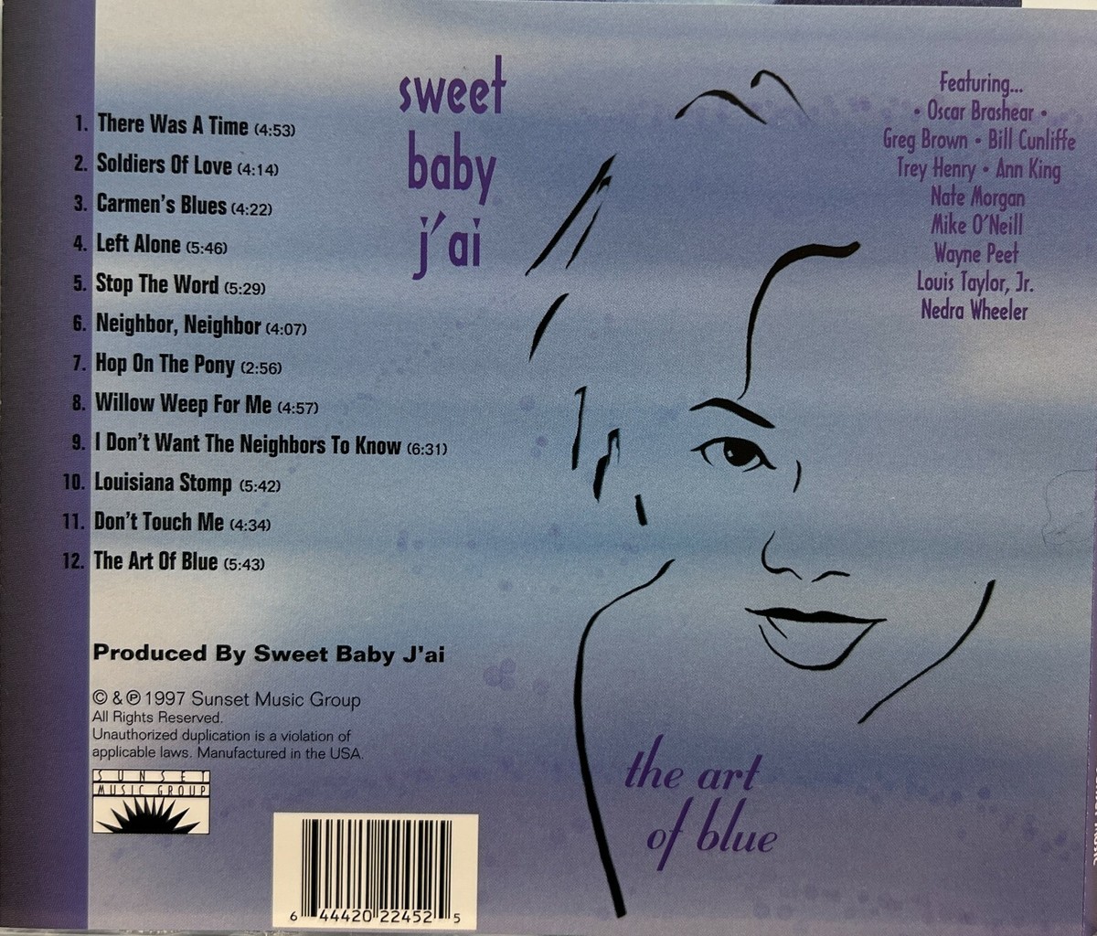 Sweet Baby J'ai : The Art Of Blue (CD 1997 Sunset Music Group